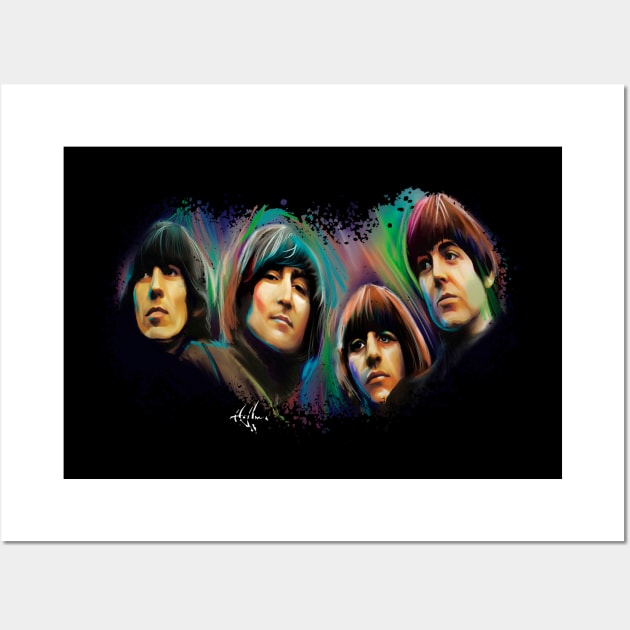 Rubber Soul Wall Art by Chris Hoffman Art